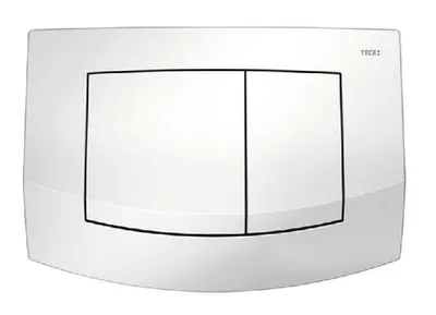 Produktbild von TECEambia WC-Betätigungsplatte antibakt. für Zweimengentechnik weiß