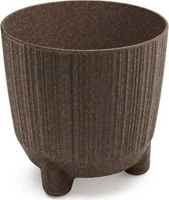 Produktbild von Prosperplast Blumentopf RYFO N Eco Wood Kaffee 12,6 cm