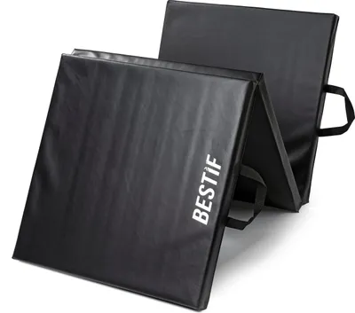 Immagine prodotto di Materasso ginnico pieghevole Bestif BMG01 nero 180x60x4 cm
