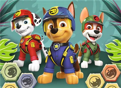 Produktbild von TREFL Puzzle Paw Patrol: Im Dschungel 20 Teile