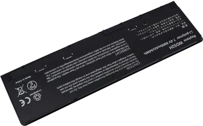 Produktbild von 6000mAh Li-Polymer Akku Ersatz für Dell Latitude E7240,451-BBFX,WD52H F3G33 FW2NM GD076 GHT4X