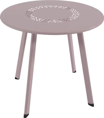 Produktbild von Lesli Living Beistelltisch "Dali"  Außen- Wohnbereich Rosa ø 45 cm