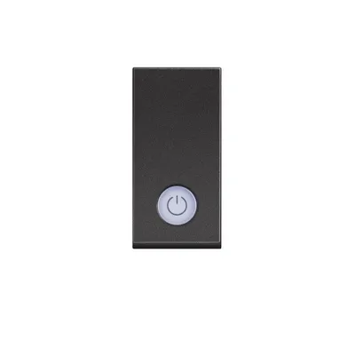 Produktbild von Einzelmodul -Kesselschlssel mit LED -Indikator Classia LeGrand - Schwarz
