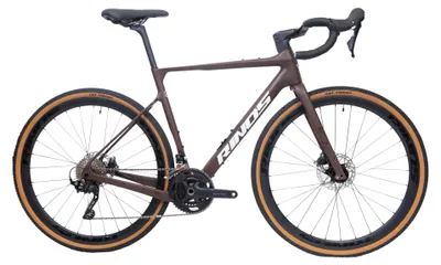 Produktbild von RINOS Carbon Gravelrad Coffee Sandman8.0 Shimano GRX400 L