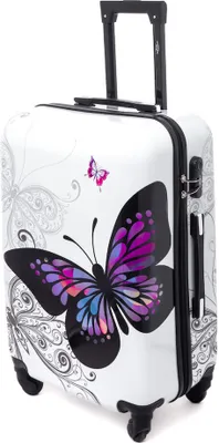 Obrázek produktu pro Cestovní kufr RGL 5188 butterfly - XXL