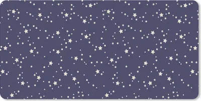 Produktbild von MuchoWow® Schreibtischunterlage Sternenhimmel - Weltraum - Muster - Kinder 80x40 cm - XXL Mauspad - Gaming Mauspad