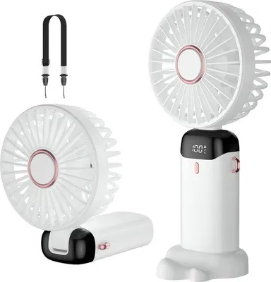 Produktbild von Kompakt Mini-Ventilator mit 5 Geschwindigkeiten und langer Betriebszeit