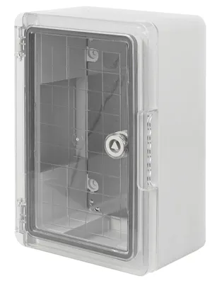 Produktbild von Schaltschrank ABS Kunststoff IP65 Industriegehäuse 210x280x130 mm mit Sichttür