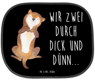 Produktbild von Mr. & Mrs. Panda Auto Sonnenschutz Hund Streicheln - Schwarz - Geschenk, Hunde, Sprüche, Niedlich, für, Seitenscheibe, Sonnenblende, Hundeliebe, saugnapf, Bauch, Fürs