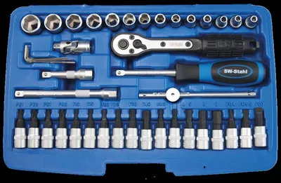 Image de SW-Stahl 1/4 " Jeu d'outils 41 pcs. 06450L