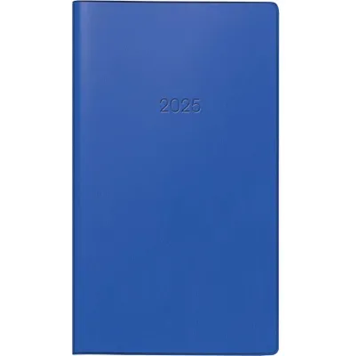 Produktbild von 2025 Brunnen Taschenkalender 9x15cm d.bl 2S/1W