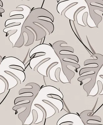 Produktbild von Vliestapete 81606 Kylie Floral grau