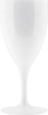 Produktbild von Q SQUARED Sektglas weiß Polycarbonat 220 ml