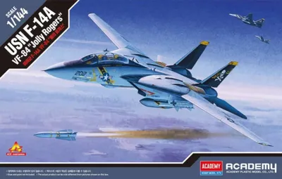 Obrázok produktu pre Stavebnica lietadla 12626 - USN F-14A V-84 "Jolly Rogers" (1:144)