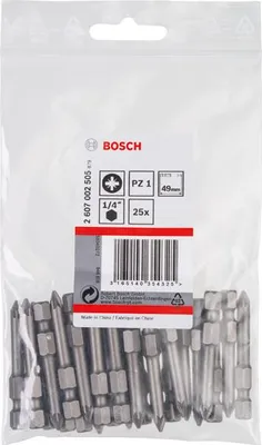 Produktbild von Schrauberbit Extra-Hart PZ 1, 49 mm, 25er-Pack