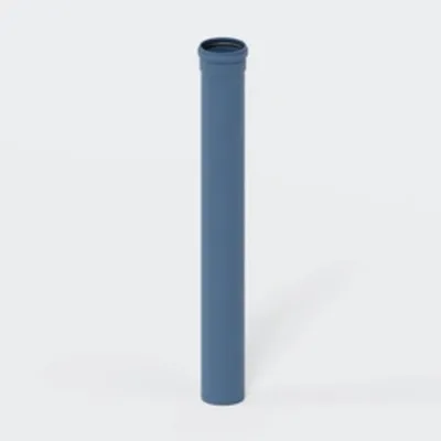 Produktbild von POLOPLAST POLO-KAL NG, Steckmuffenrohr, DN 125, Stange mit 1m, 1 Stk.