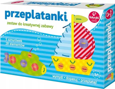Produktbild von Kukuryku Schnürspiel Fahrzeuge Kreativ-Set