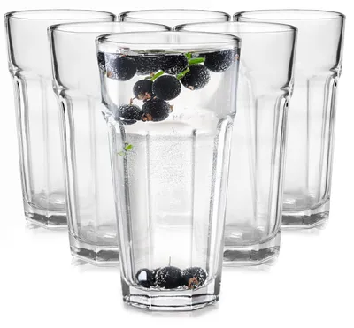 Produktbild von Longdrinkglas Trinkglas Highball - 320 ml - Glas - 6 Stück