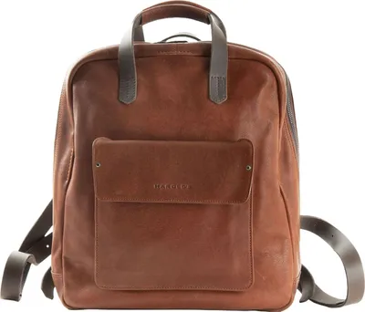 Produktbild von HAROLD'S Leder Laptoprucksack Rucksack mit Laptopfach Ivy Lane Notebook Messengerbag / Backpack Cognac braun