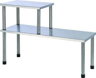 Immagine prodotto di HI Scaffale da cucina 2 ripiani argento