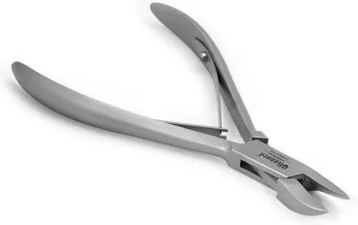 Image de Ciseaux à ongles courbés, podologie, 13 cm, acier inoxydable