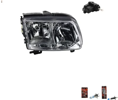 Obrázok produktu pre Reflektory + žiarovky Osram Night Breaker Laser, vhodné pre VW Polo 6N 6Kv, modelové roky 1999-2001, pravá strana, čísla dielov: 6N1941018AB, 6N1941018AA, 1J0941295B, 1J0941295F, 9948336, 1J094129