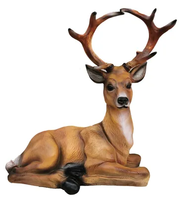 Produktbild von Designer Abstrakte Figur Moderne Figuren Dekoration Hirsch Garten Skulpturen Neu