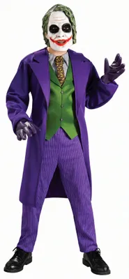Produktbild von Batman Joker - Halloween Kostüm Kinder Junge Kindergröße: 128