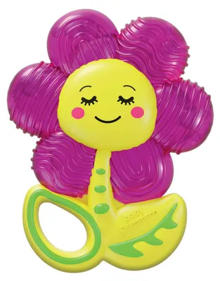 Produktbild von Clementoni Baby-Kühlbeißring „Blume“