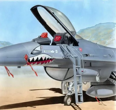 Produktbild von Ladder for F-16A/C / 1:48