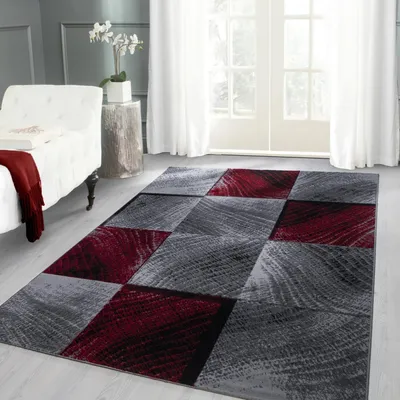 Imagen del producto de Ayyildiz Alfombras modernas y de diseño Rojo 120x170 cm alfombra moderna Plus 8003