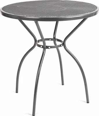 Produktbild von GLÜCKLICHES GRÜN Tisch Garten Stahl RUNDEN Durchm 70 x 72 cm