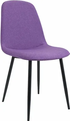 Zdjęcie produktu dla Krzesło do jadalni fioletowe - Krzesło tapicerowane - Ponadczasowy design