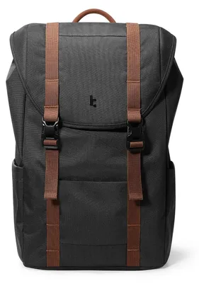 Produktbild von Omgoods – Vintage-Rucksack für Laptops, ideal für Schule und Freizeit, 22 Liter Fassungsvermögen