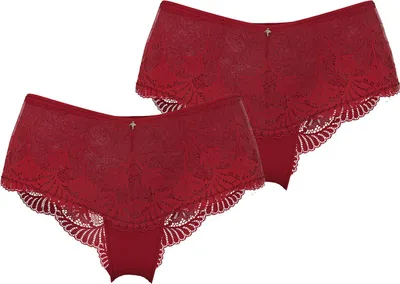 Produktbild von JOOP! Damen Panty 2-Pack Beautiful - rot - Größe 34