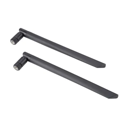 Image de 2 câbles pour carte réseau M.2/NGFF et 2 antennes 6 dBi pour Intel 9260NGW / 7265AC / 9650AC / BCM94360