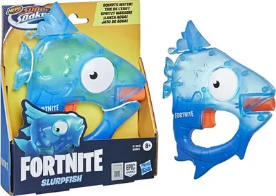 Produktbild von Hasbro F1953 - Nerf - Super Soaker - Fortnite - Slurpfish, Wasserpistole