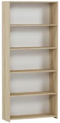 Obrázek produktu pro Regál kancelářský 80 cm police skříňka knihy FRAMIRE B-80 sonoma