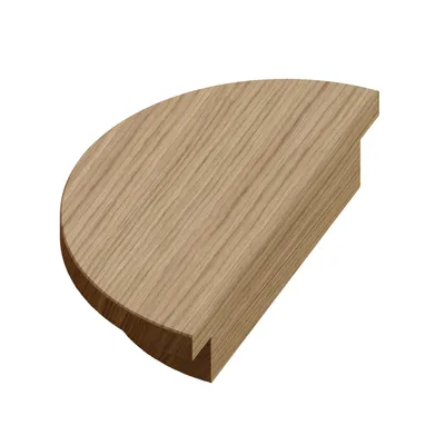 Produktbild von Sossai Holz Möbelgriffe aus Eiche | GAH02 | Lochabstand 40mm, Durchmesser 100mm, 2 Stück