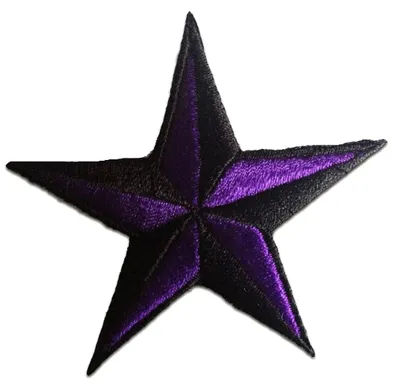 Produktbild von Stern - Aufnäher, Bügelbild, Aufbügler, Applikationen, Patches, Flicken, Zum Aufbügeln, Größe: 7,5 x 7,5 cm