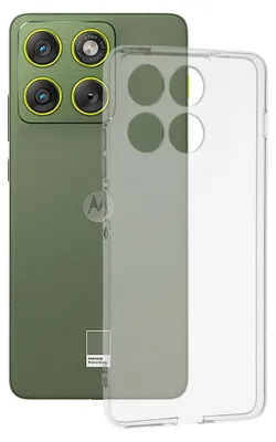 Obrázek produktu pro Techsuit - Clear Silicone – silikonové pouzdro pro Motorola Edge 70 – průhledné