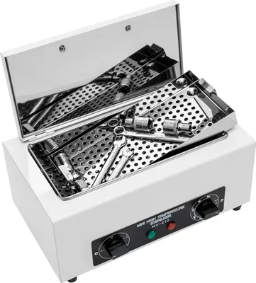 Obrázek produktu pro Přenosný vysokoteplotní sterilizátor, výkon 300 W, nastavitelná teplota 50-220 ℃, BÍLÝ