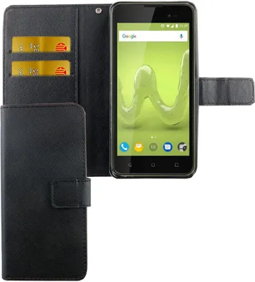 Produktbild von Handyhülle Tasche für Handy Wiko Sunny 2 Plus Schwarz