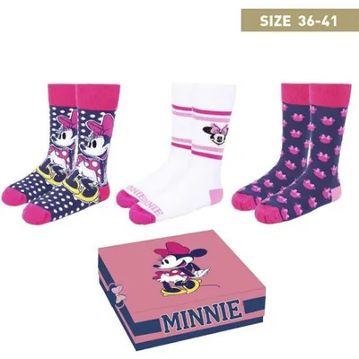 Produktbild von Cerda Group Minnie Socken 3 Paare Mehrfarbig EU 36-41 Frau Mehrfarbig EU 36-41