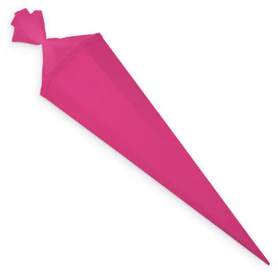 Produktbild von itenga Bastelschultüte mit Verschluss PINK 6eckig 85cm