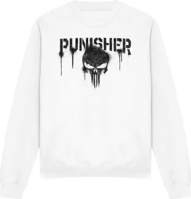 Obrázek produktu pro The Punisher - mikina pro muže/dámy Uni TV15137 (XXL) (bílá)