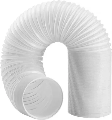 Obrázok produktu pre Odťahová hadica klimatizácie - Ventilačná hadica pre mobilné zariadenia - Odvod tepla - Univerzálne pripojenie - Priemer 130/150 mm - Čierna