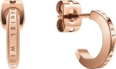 Imagen del producto de Pendientes Daniel Wellington, colección Elan, para mujer, color dorado