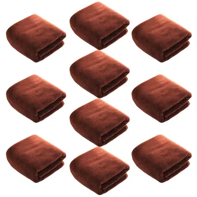 Produktbild von 10er-Pack Salon-Haartücher – Schnelltrocknende Handtücher für Haare, Hände und Gesicht, geeignet für Zuhause, Salon, Spa und Friseursalon