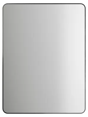 Immagine prodotto di Specchio decorativo Talos Picasso Design nero 60x80 cm - con cornice in alluminio di alta qualità per un ambiente senza tempo - Perfetto specchio da bagno e da parete